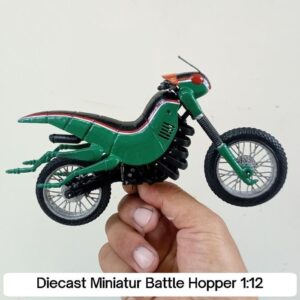 Diecast Motor Kamen Rider Battle Hopper 1:12 – Miniatur Koleksi